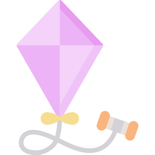 Kite toy kite leisure icon Kite toy kite leisure icon