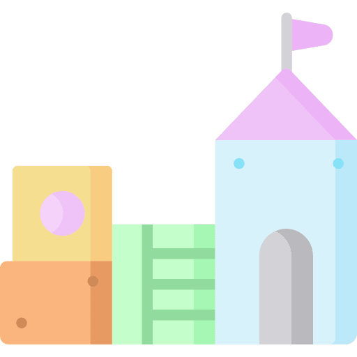 Castle castle play playground icon Castle castle play playground icon