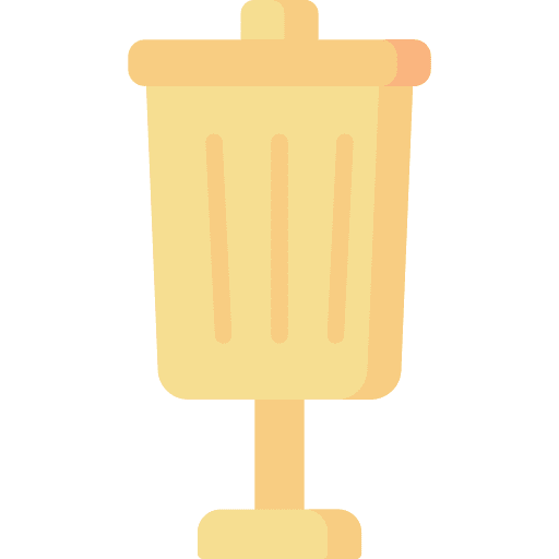 Rubbish can rubbish garbage icon Rubbish can rubbish garbage icon