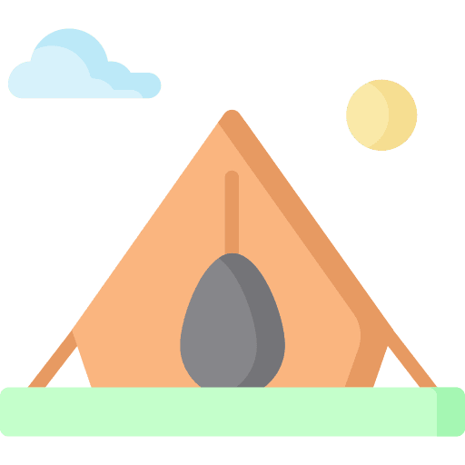 Tent tent camping holidays icon Tent tent camping holidays icon