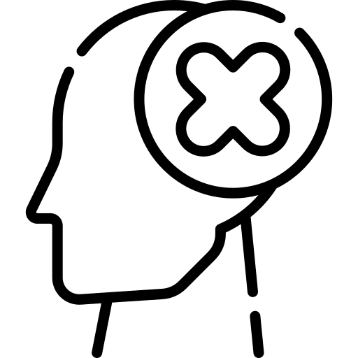 Emptiness miscellaneous workaholic head icon