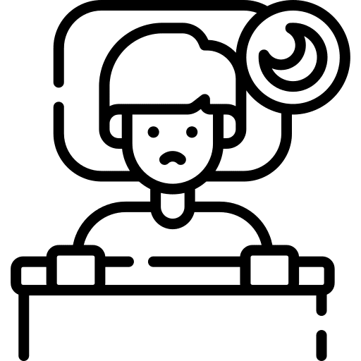 Insomnia sleep disorder people wellness icon Insomnia sleep disorder people wellness icon