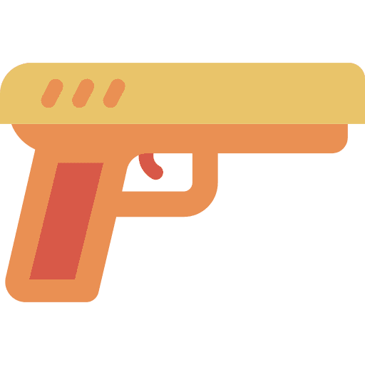 Gun video game miscellaneous game console icon Gun video game miscellaneous game console icon