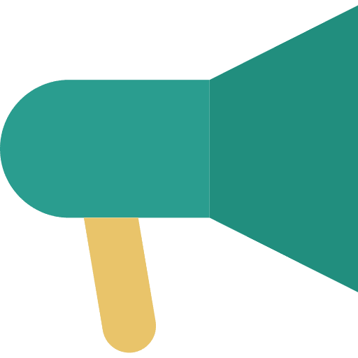 Loudspeaker announce megaphone marketing icon Loudspeaker announce megaphone marketing icon