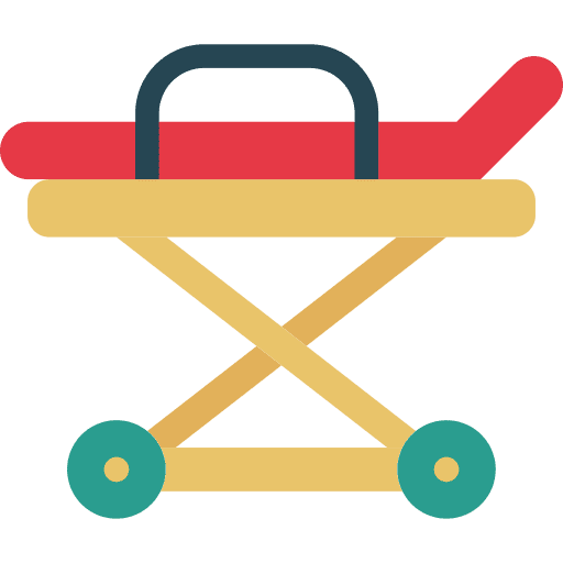 Stretcher health hospital bed stretcher icon Stretcher health hospital bed stretcher icon