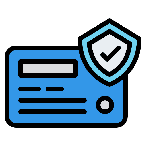 Card protected card payment icon Card protected card payment icon