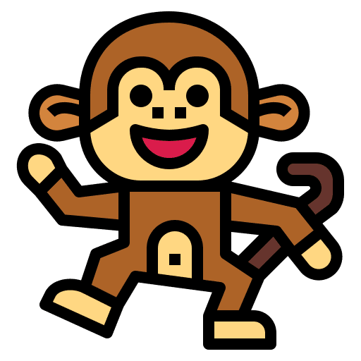 Monkey animal monkey primate icon