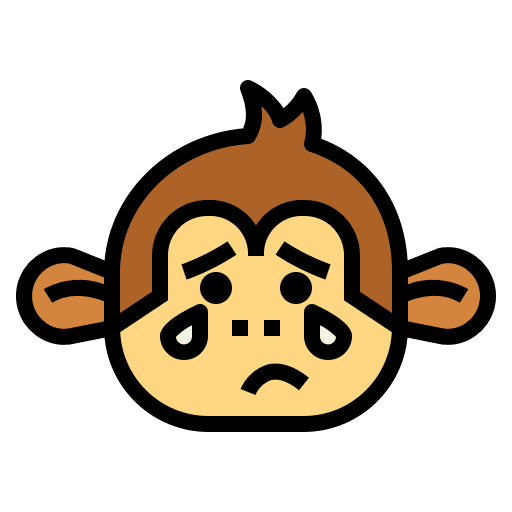 Monkey animals animal wildlife icon Monkey animals animal wildlife icon