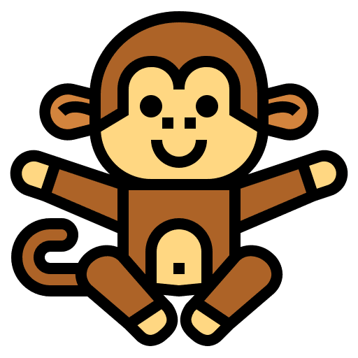 Monkey monkey animal wildlife icon Monkey monkey animal wildlife icon