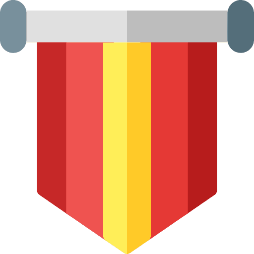 Badge flag prizes award icon Badge flag prizes award icon