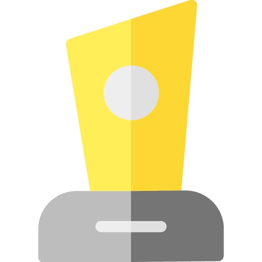 Trophy cup champion winner icon