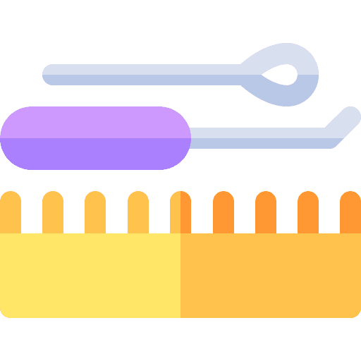 Loom sew art and design cultures icon