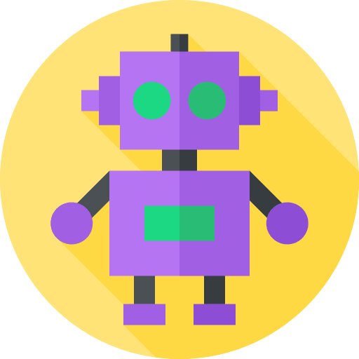 Robot game robot childhood icon