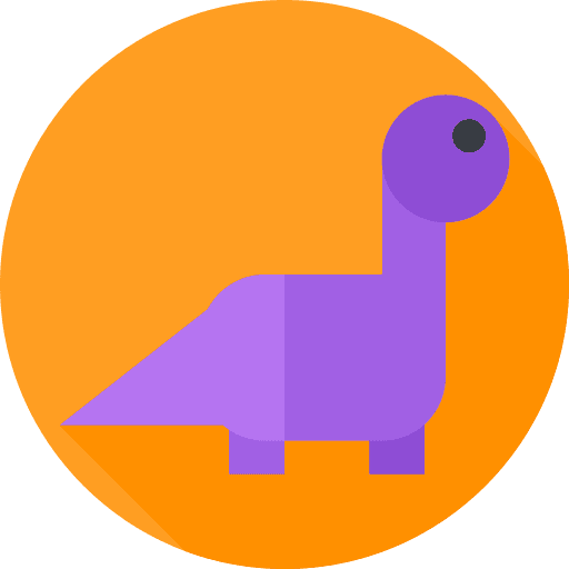 Dinosaur fun dinosaur children toys icon