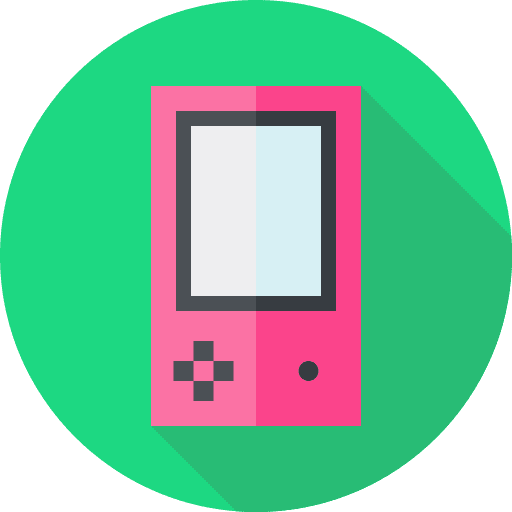 Video console video game technology handheld console icon