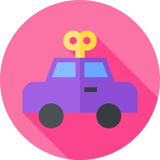 Car play wind up childhood icon