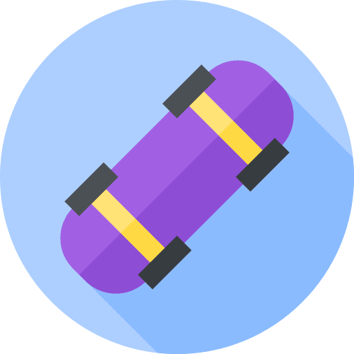 Skateboard skateboard toy children icon