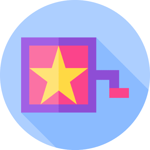 Surprise box surprise box fun children toys icon