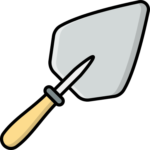 Trowel trowel spade ground icon Trowel trowel spade ground icon