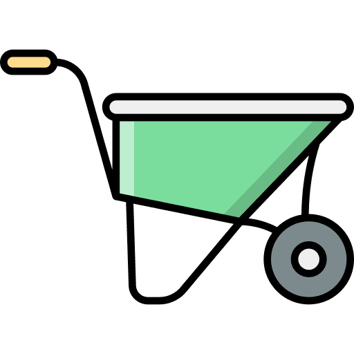 Wheelbarrow farm construction tool wheelbarrow icon Wheelbarrow farm construction tool wheelbarrow icon