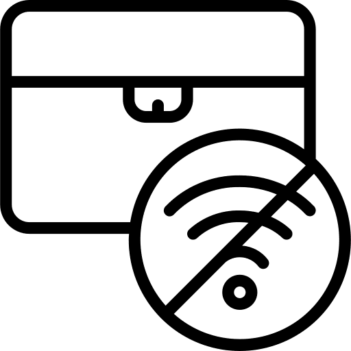 Safe box safety case protection icon