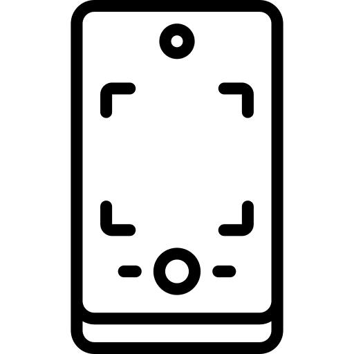 Smartphone mobile phone focus communications icon