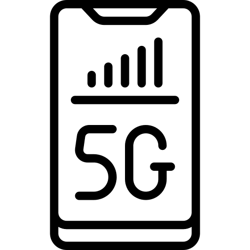 Smartphone smartphone 5g mobile icon