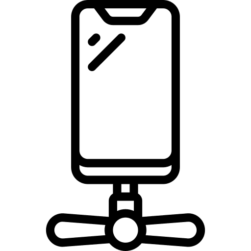 Smartphone ventilation fan smartphone icon