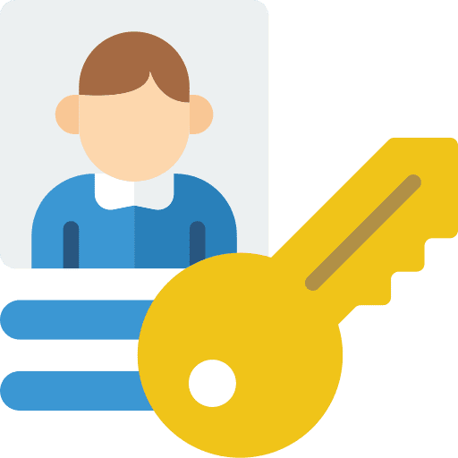 User data capture code security icon