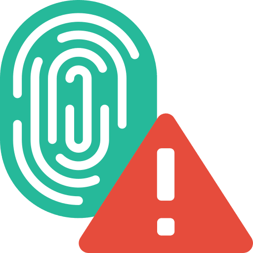 Alert security error alert icon