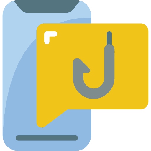 Smartphone stealing bait conversation icon