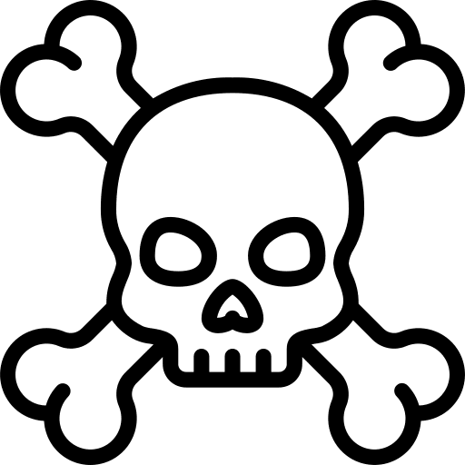 Skull and bones dead miscellaneous bones icon