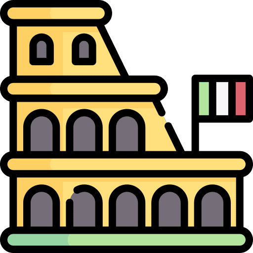 Coliseum coliseum landscape landmark icon