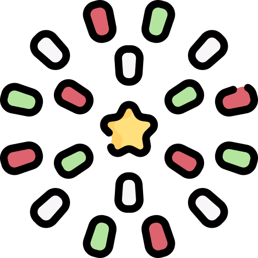 Fireworks birthday and party festa della repubblica fireworks icon Fireworks birthday and party festa della repubblica fireworks icon