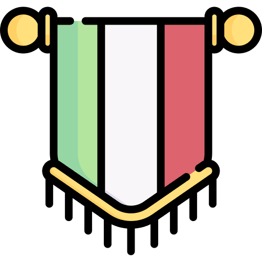 Pennant national day pennant festa della repubblica icon Pennant national day pennant festa della repubblica icon
