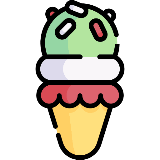 Ice cream food dessert cone icon Ice cream food dessert cone icon