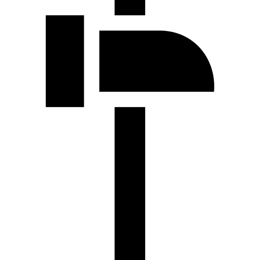 Hammer construction and tools hammer repair icon
