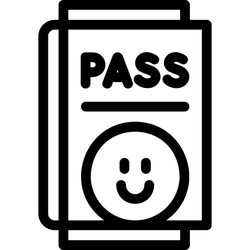 Passport passport identity identification icon Passport passport identity identification icon