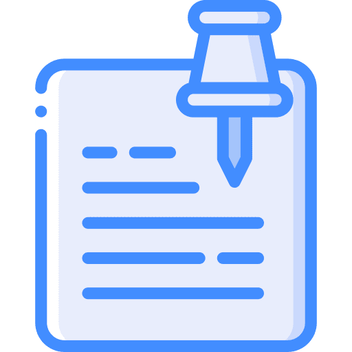 Note note pinned communications icon