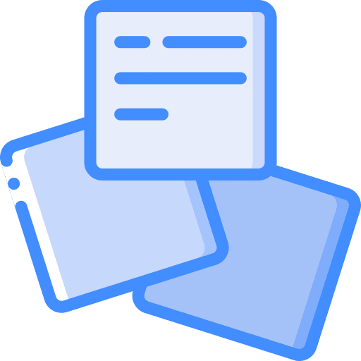 Sticky notes school material education paper clip icon