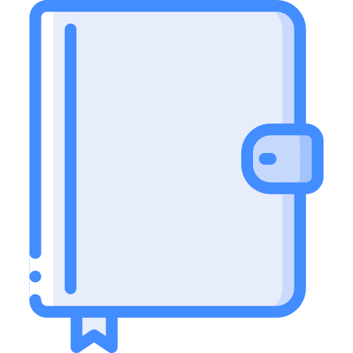 Address book business address book agenda icon