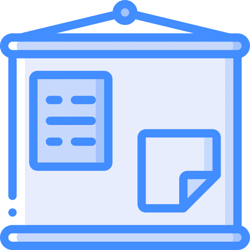 Board office material cork board miscellaneous icon