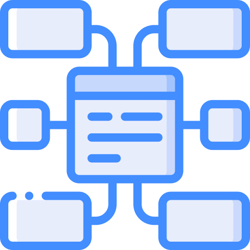 Website notes layout website icon