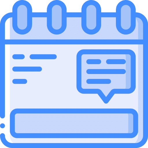 Calendar organize organization planner icon