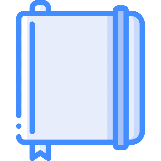 Note book address book education note book icon