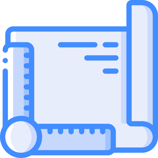 Blueprint planning architecture plan icon