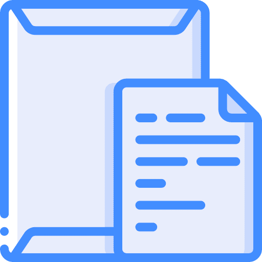 Envelope message letter text icon