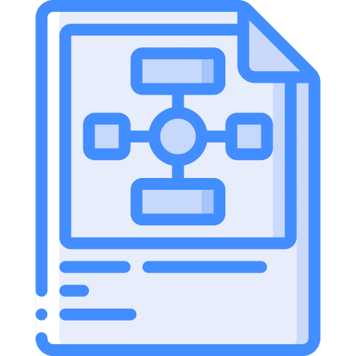 File timeline files and folders strategic plan icon