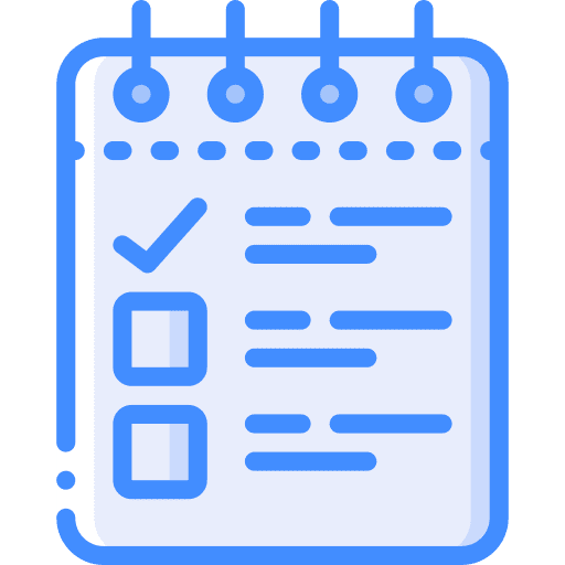 List verification check list checklist icon