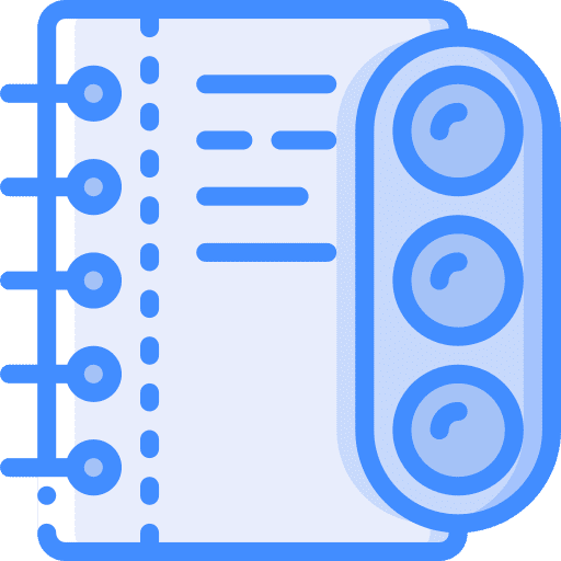 Goals text miscellaneous notes icon